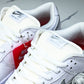 SB Dnk Low x Supreme 94 White Metallic Silver