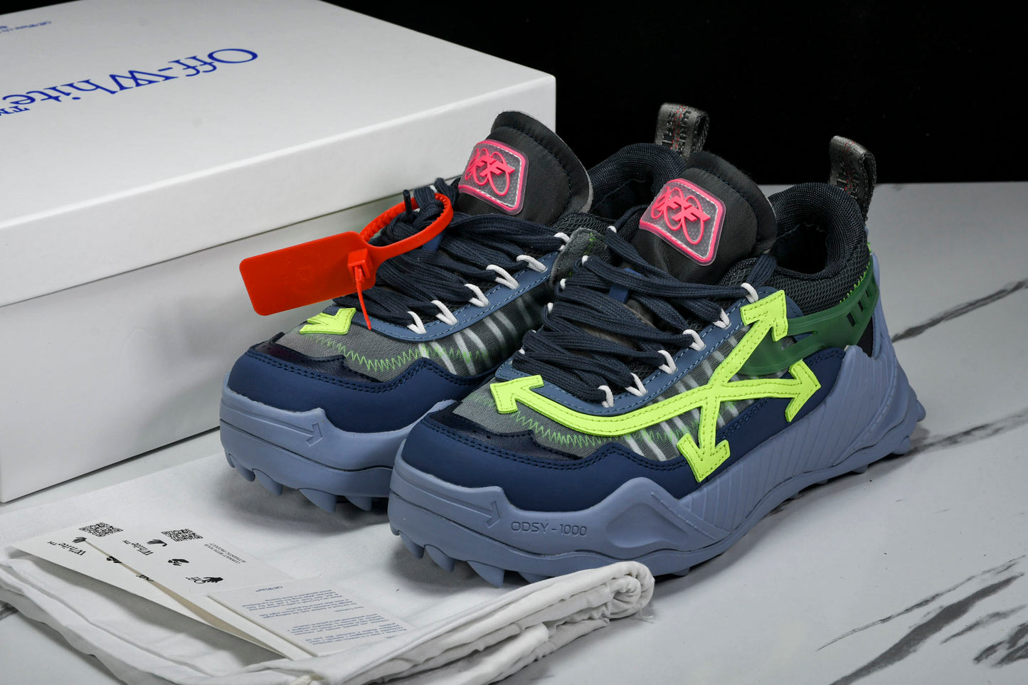 Off-White ODSY-1000 'Blue Yellow Green'