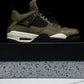 Travis Scott AJ4 Retro 'Olive Mocha' (Friends & Family)