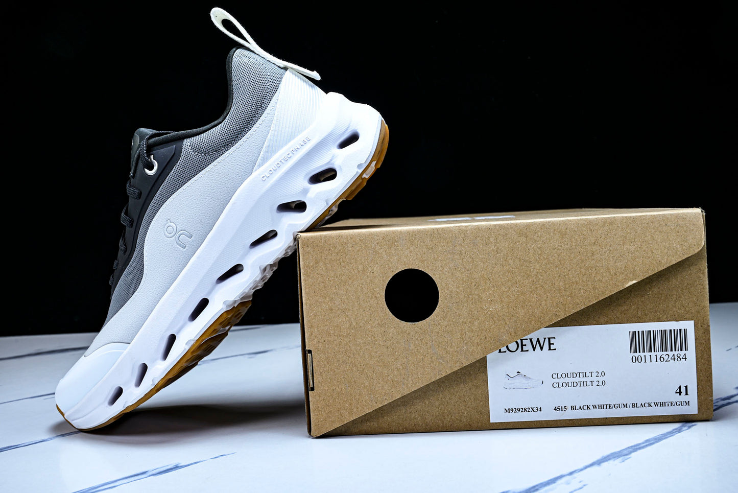 LOEWE × ON Cloudtilt 2.0 'Black White'