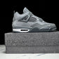 Nigel Sylvester x AJ4 Retro OG Brick by Brick 'Grey' (Unreleased)