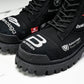 Вalenciaga Combat Strike Boot 'Black Logos'