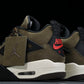 Travis Scott AJ4 Retro 'Olive Mocha' (Friends & Family)