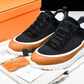 Нermès Bouncing Sneaker Panelled 'Noir Marron Blanc'