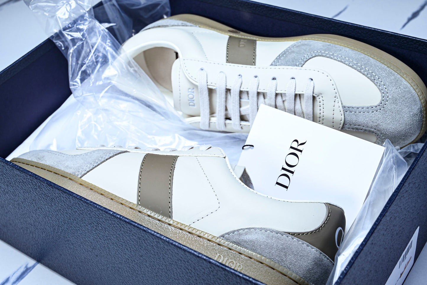 D1or B01 Matchpoint Sneaker 'Grey White'