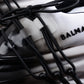 Balmain Unicorn Low-Top 'White Black Gradient'