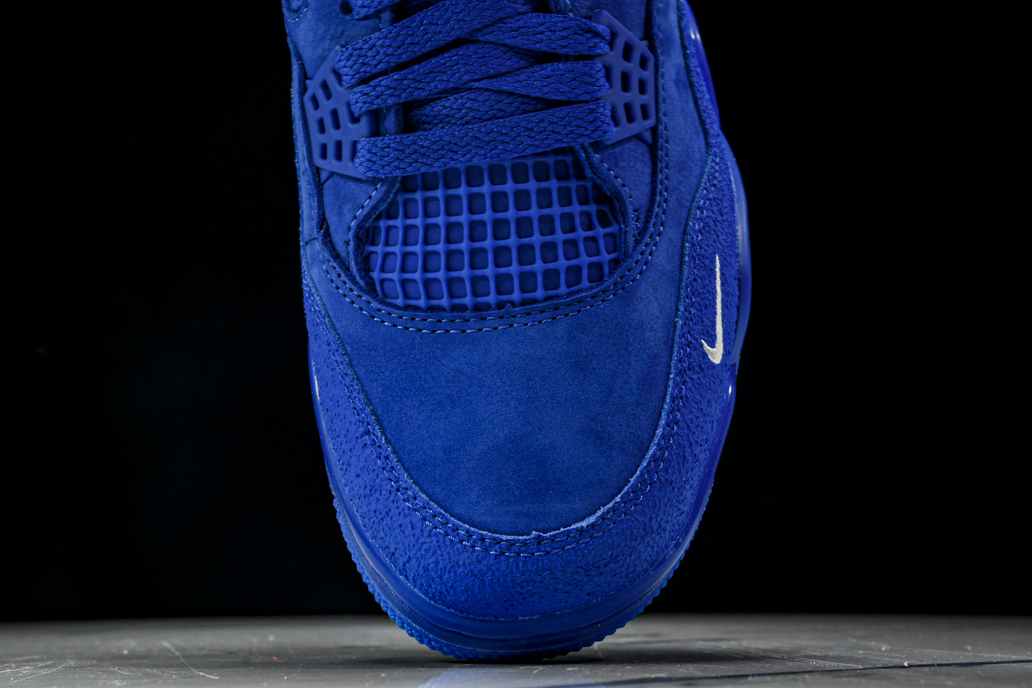 Nigel Sylvester x AJ4 Retro OG Brick by Brick 'Blue' (Unreleased)