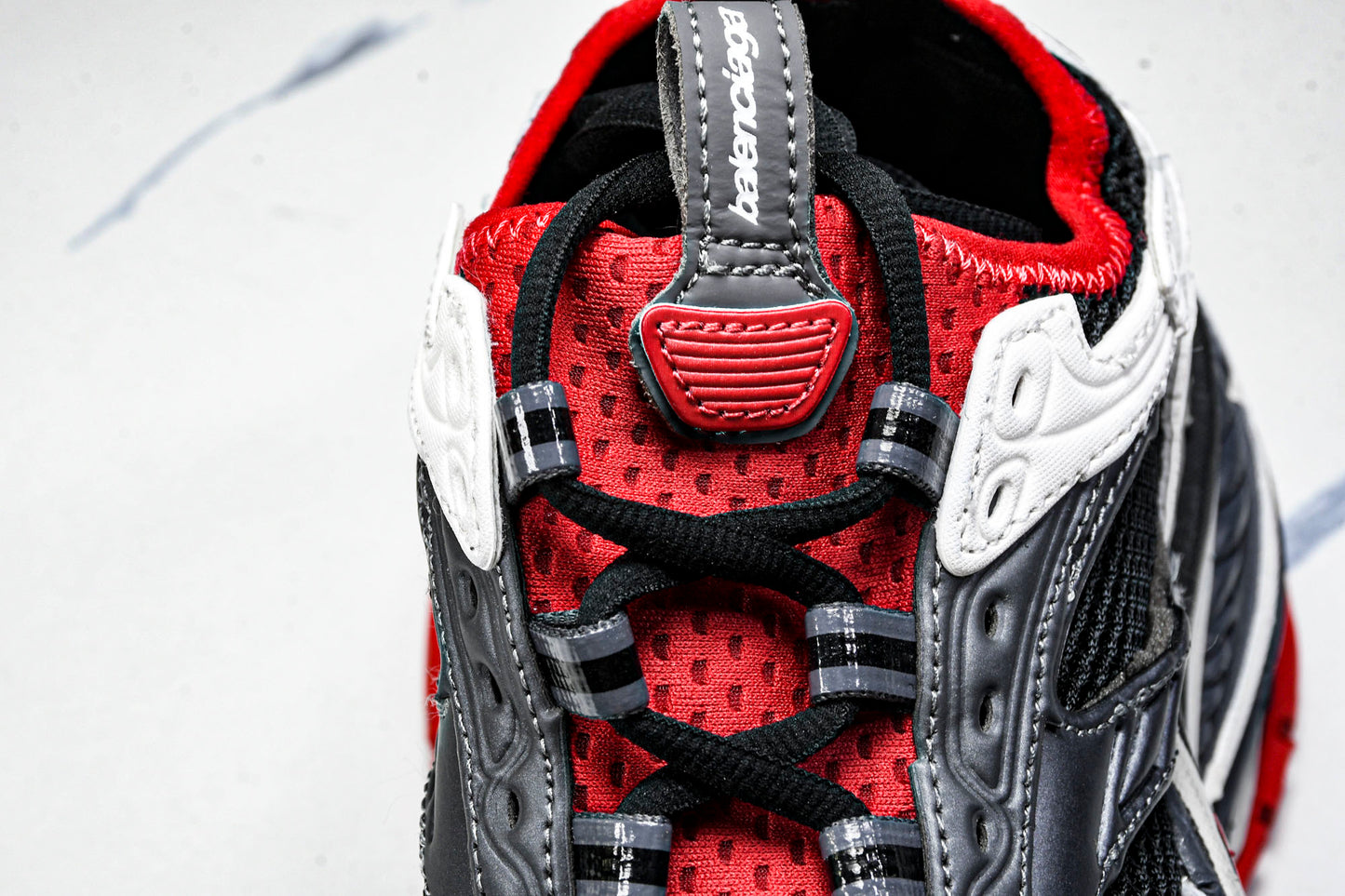 Вalenciaga Platform Sneaker 'Black Grey Red'