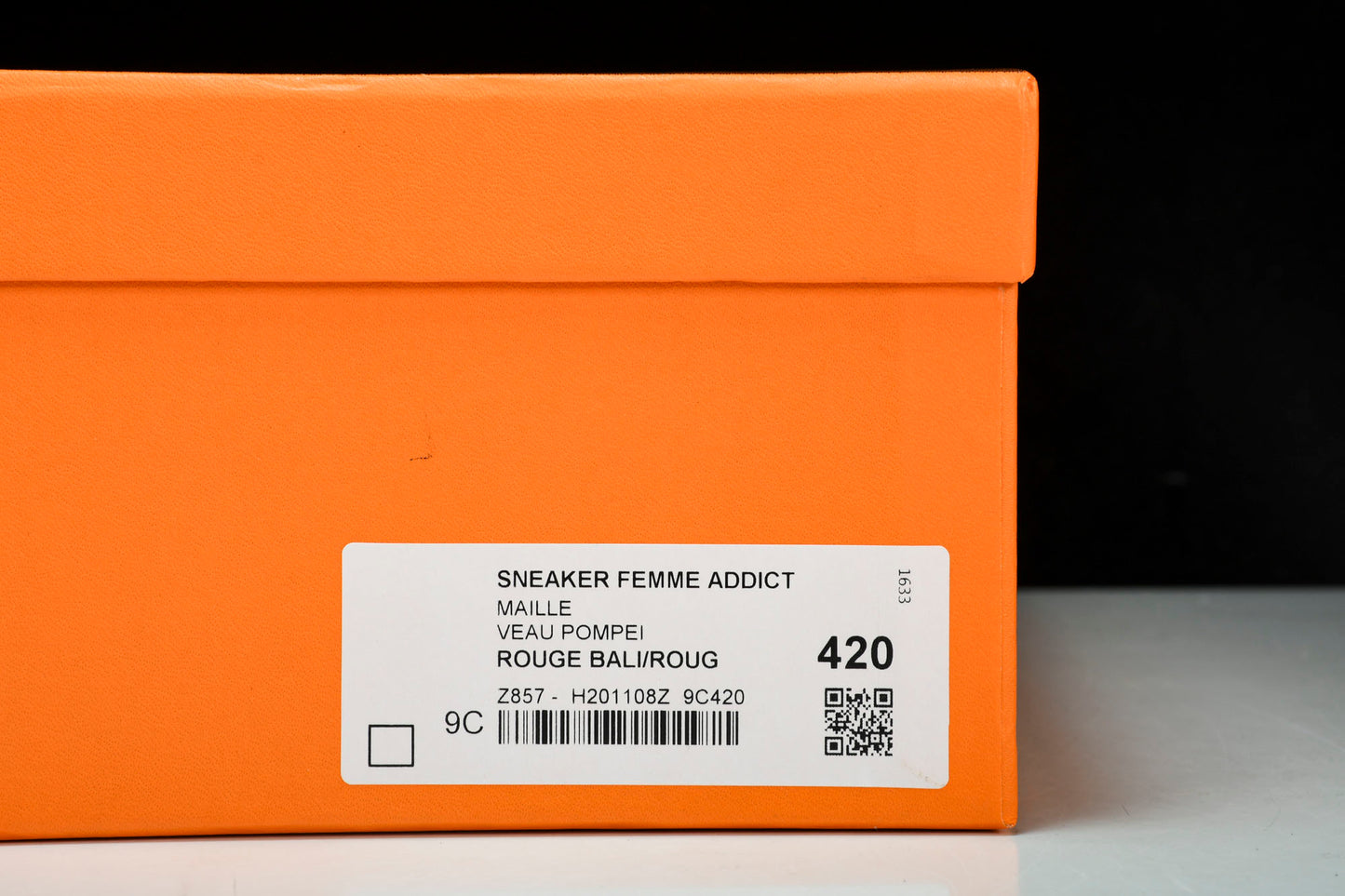 Нermès Bouncing Sneaker 'Noir Bordeaux'