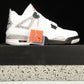 AJ4 Retro OG 'White Cement'
