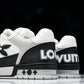 Louis Vuittоп Trainer Low Velcro Strap 'Perforated Black'