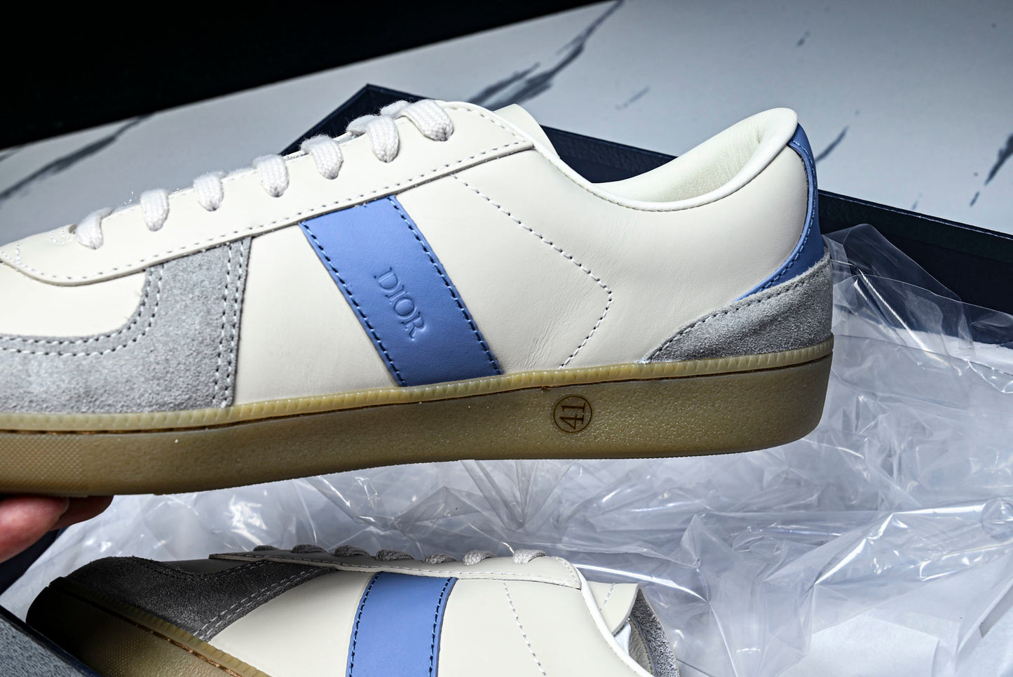 D1or B01 Matchpoint Sneaker 'Blue White'
