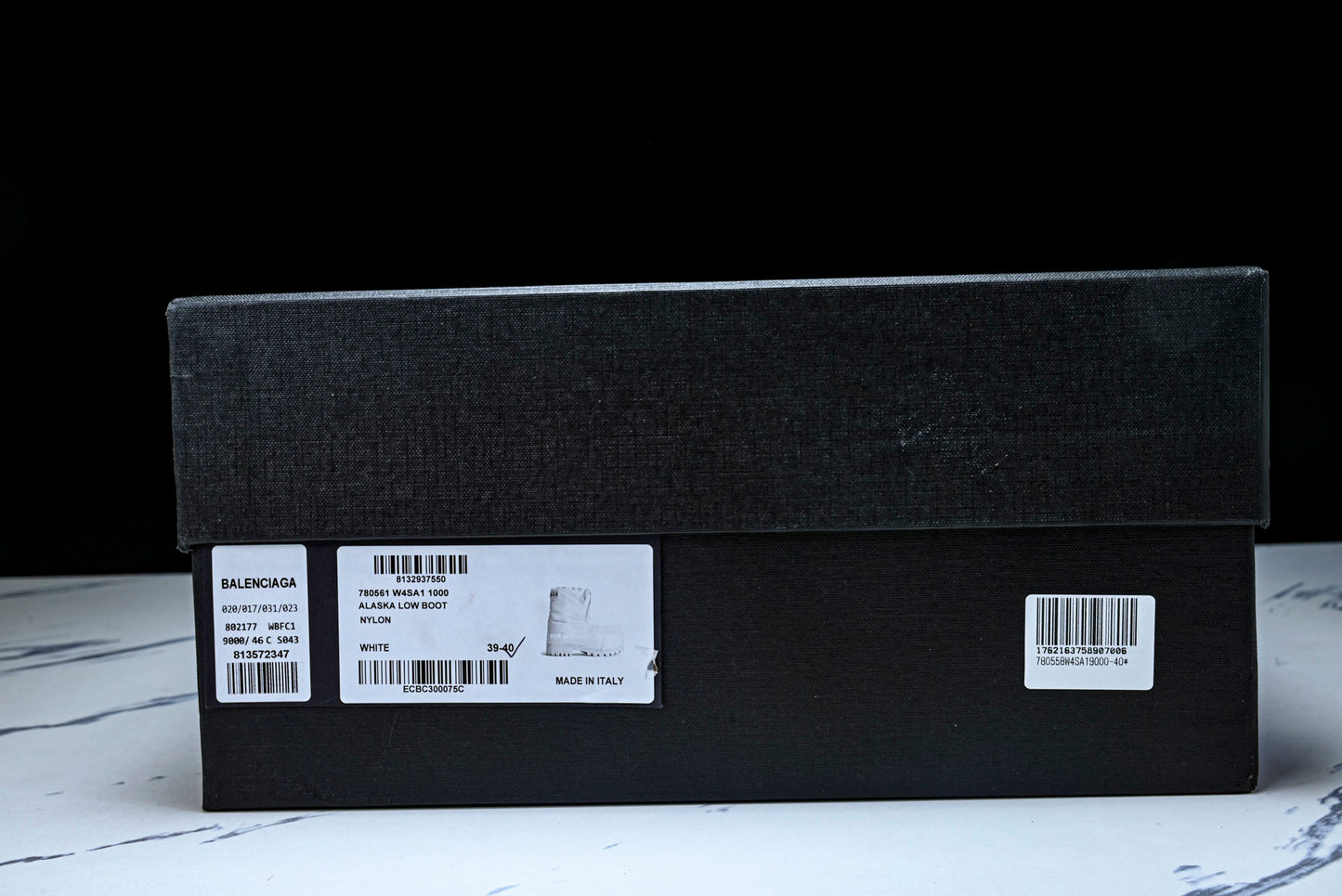 Вalenciaga Alaska Low Boot 'White'