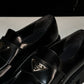 Prada Chocolate Patent Loafers 'Black'