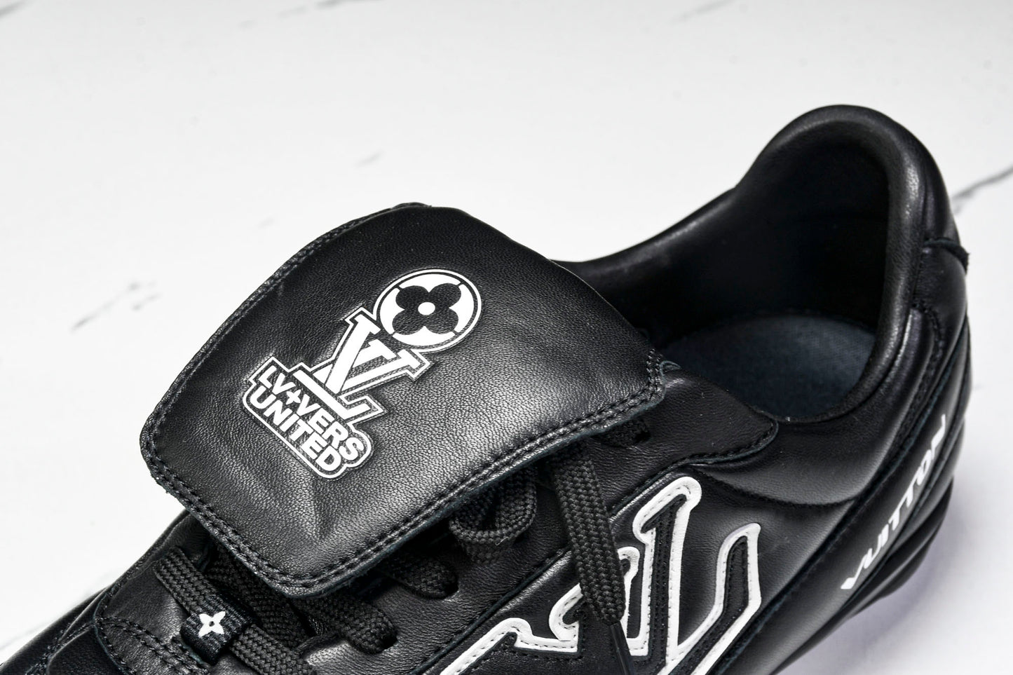 Louis Vuittоп Footprint Football Sneaker 'Black'