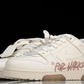 Off-White Out Of Office OOO Low Top "For Walking" - White Pink