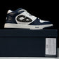 D1or B57 Mid-Top "Navy Blue White'