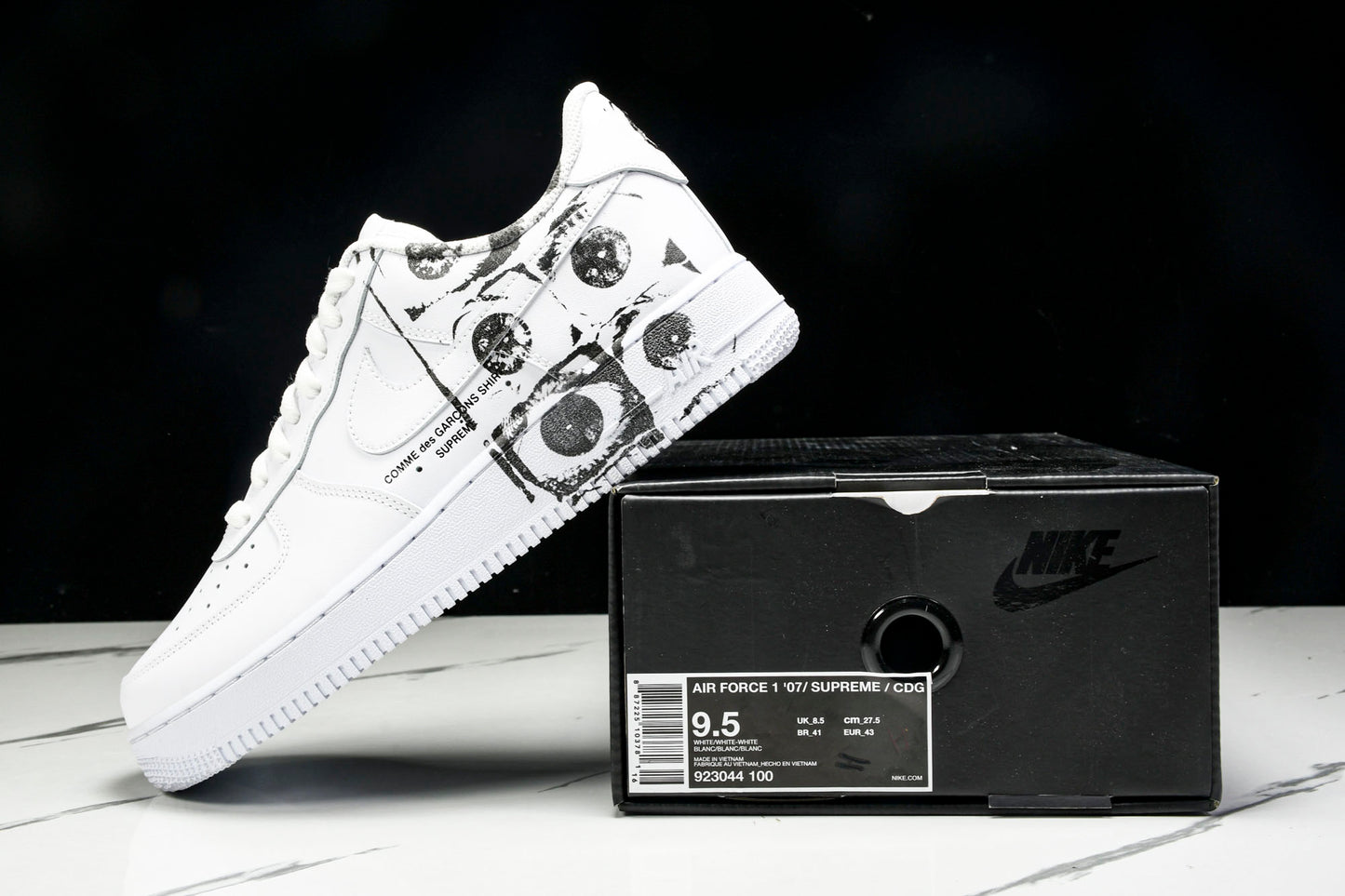 AF1 x Comme des Garcons SHIRT x Supreme 'Eyes'