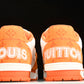 Louis Vuittоп Trainer Low Velcro Strap 'Monogram Denim Orange'