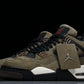 Travis Scott AJ4 Retro 'Olive Mocha' (Friends & Family)