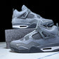 Nigel Sylvester x AJ4 Retro OG Brick by Brick 'Grey' (Unreleased)