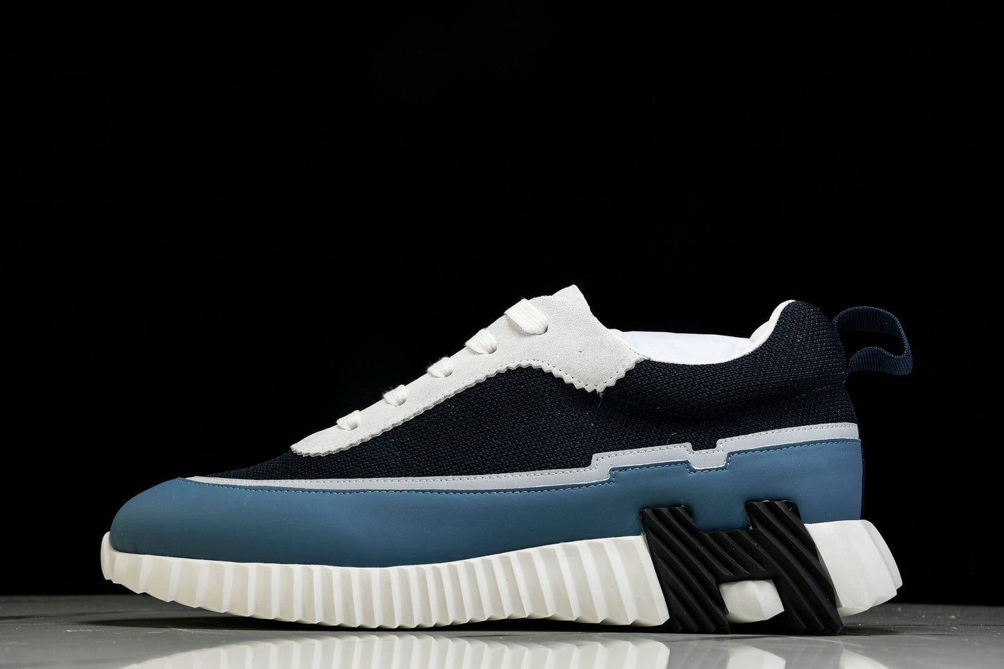 Нermès Bouncing Sneaker Panelled 'Marine Bleu Blanc'