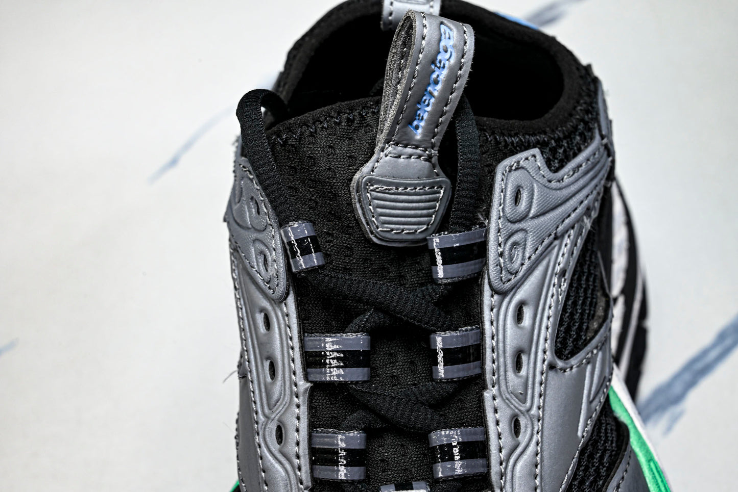 Вalenciaga Platform Sneaker 'Black Green Grey'