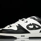 D1or B57 Mid-Top "Black White'