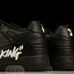 Off-White Out Of Office OOO Low Top "For Walking" - Black White