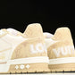 Louis Vuittоп Trainer Low Velcro Strap 'Monogram Denim Beige'