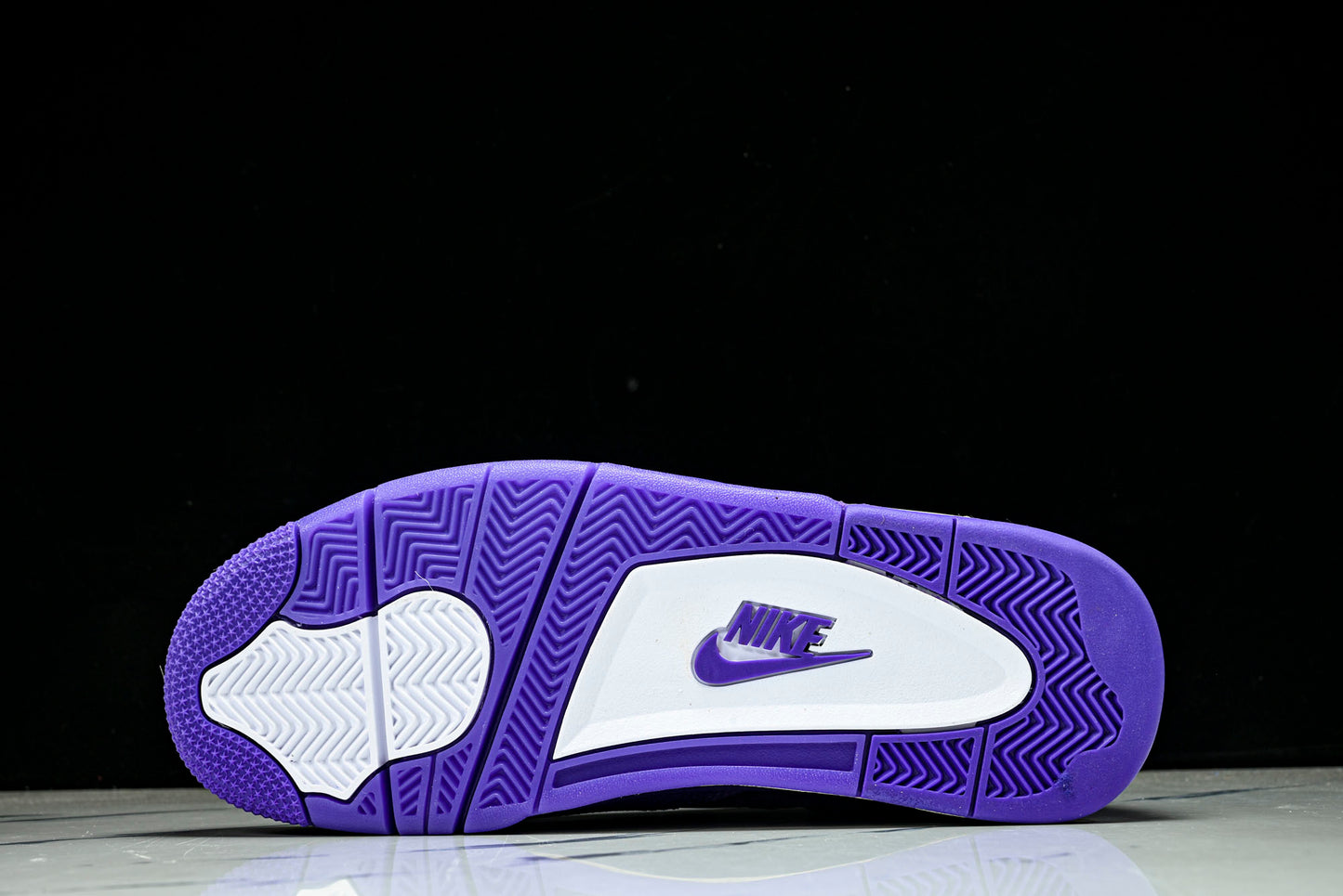 Nigel Sylvester x AJ4 Retro OG Brick by Brick 'Purple' (Unreleased)