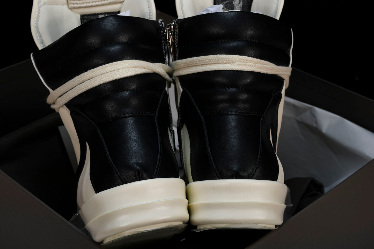 Rick Owens Geobasket 'Milk'