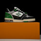 Louis Vuittоп Trainer Low Velcro Strap 'Green Black'
