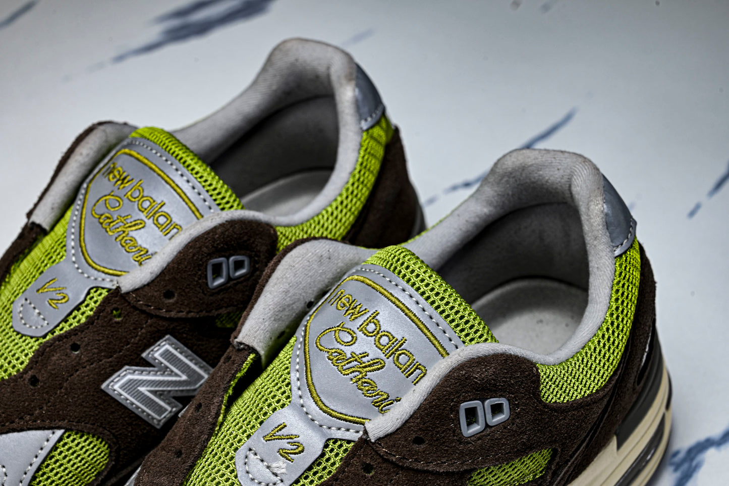 NB 991v2 MiUK x Daniëlle Cathari x Kith 'Reverse Matcha'