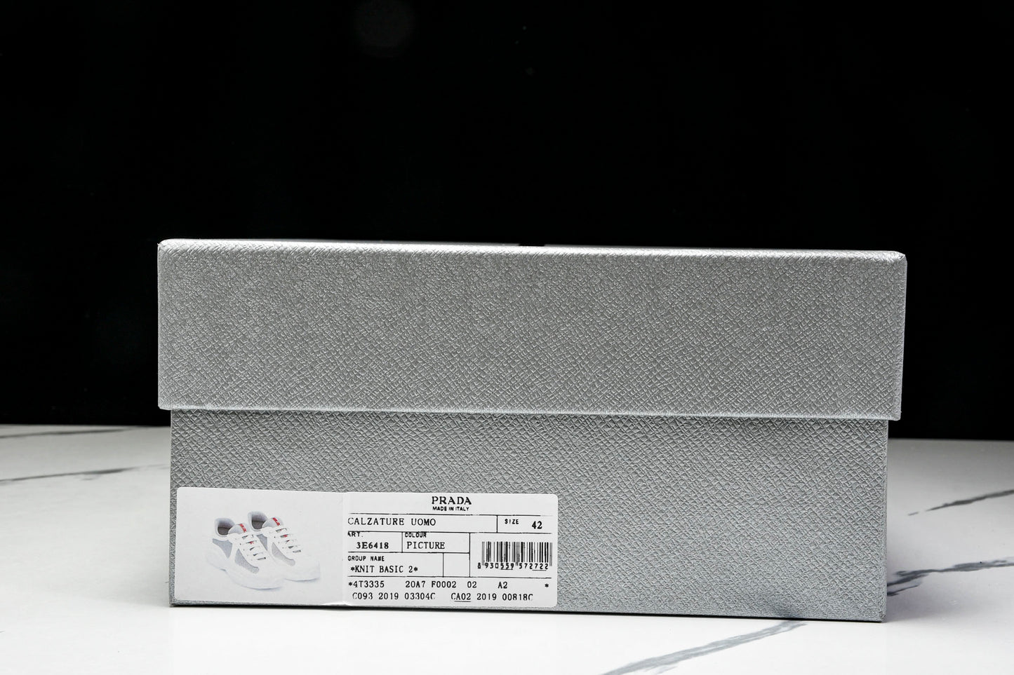 Prada America's Cup Sneaker Soft Rubber 'Cream White'