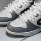 D1or B57 Mid-Top "Grey White'