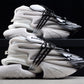 Balmain Unicorn Low-Top 'White Black Gradient'