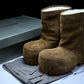 Вalenciaga Alaska Fur Boot 'Brown'