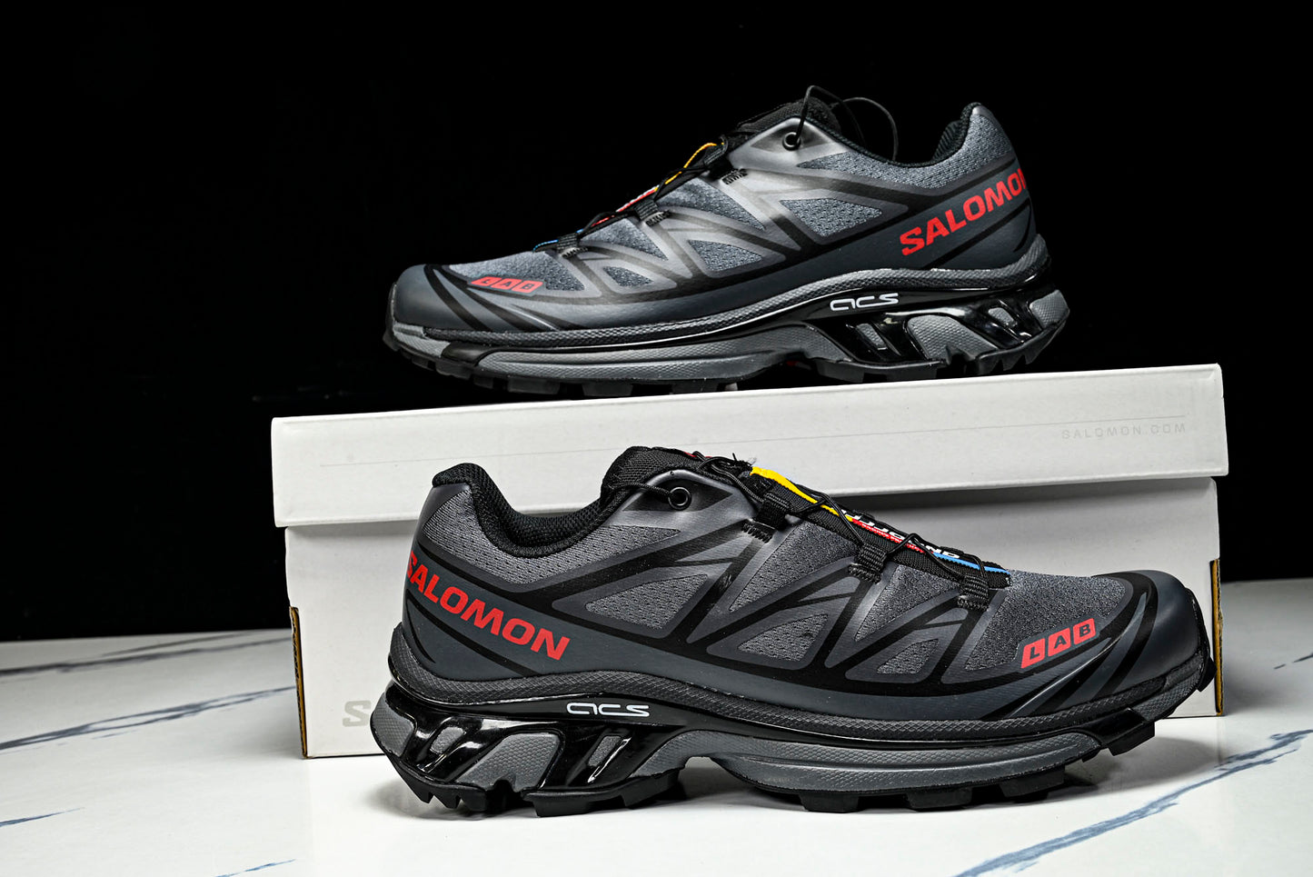 Salomon x JJJJound XT-6 'Black Fiery Red'