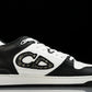 D1or B57 Mid-Top "Black White'