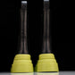 Вottega Veneta Tire Chelsea Boots 'Black Yellow'
