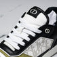 D1or B27 Low Galaxy Leather 'Black White Green'