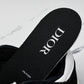 D1or B27 Low Galaxy Leather 'Black White'