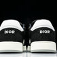 D1or B27 Low Galaxy Leather 'Black White'