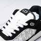 D1or B27 Low Galaxy Leather 'Black White'