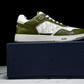 D1or B27 Low Galaxy Leather 'Green White'