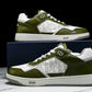 D1or B27 Low Galaxy Leather 'Green White'