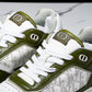 D1or B27 Low Galaxy Leather 'Green White'