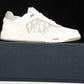 D1or B27 Low Galaxy Leather 'White'