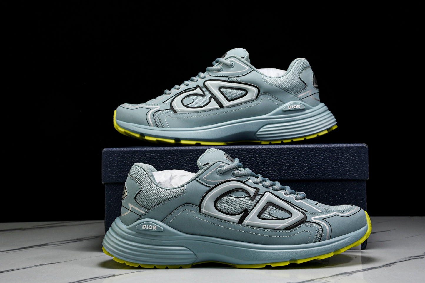 D1or B30 'Blue Neon Yellow'